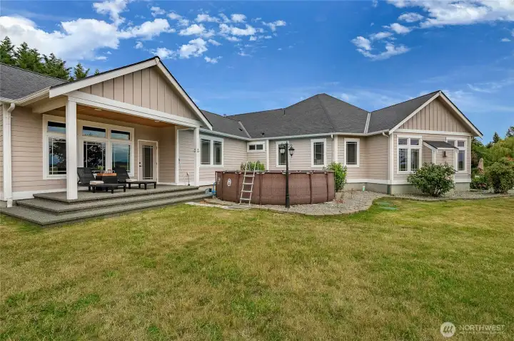 2nd outdoor covered patio. Pool stays if buyer would like it. 2nd outdoor covered patio. Pool stays if buyer would like it.