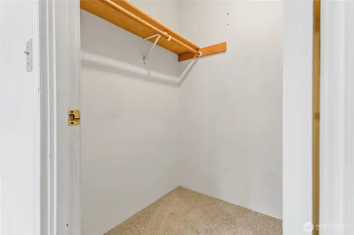 Primary bedroom walk in closet Primary bedroom walk in closet