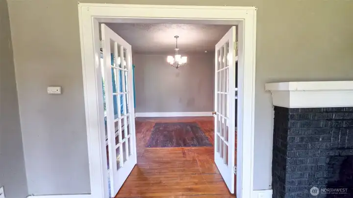 View into the formal Dining Room