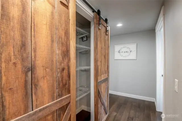 Barn Door Linen Closet Doors