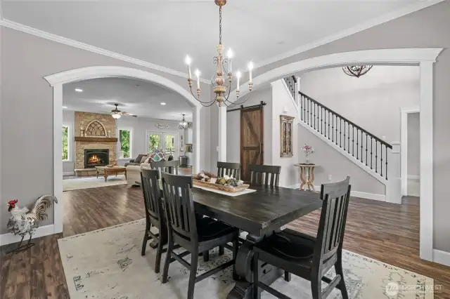 11x14" dining room to host all the "'Gatherings."