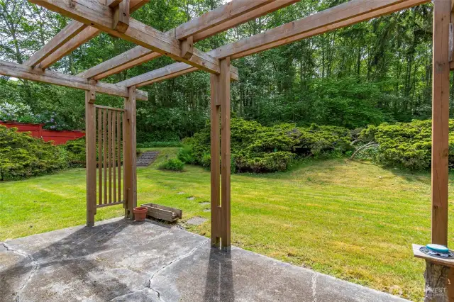 Patio area