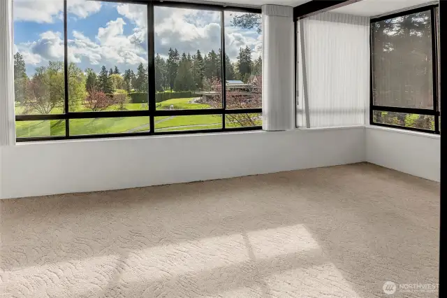 This is a sun porch that you can enjoy to greet the day and watch a sunrise...or check to see if that really is rain you are hearing...