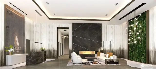 Residences lobby