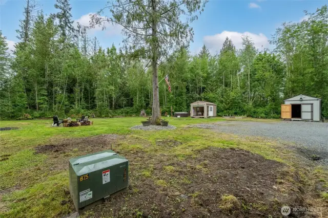 With the underground power transformer on site and the well installed, this property is primed and ready for it's next owners.