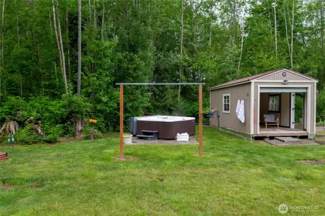 Surrounded by nature and completely private, the onsite amenities provide for immediate enjoyment of the property.