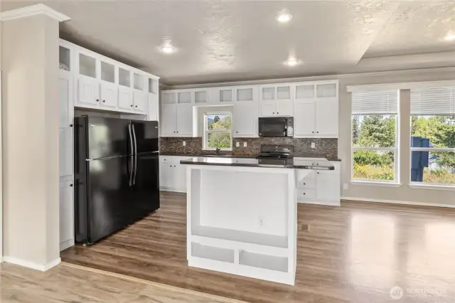 Dual full size fridge/freezer combos!