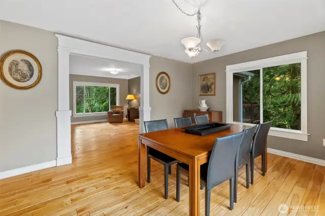 And access to the living room