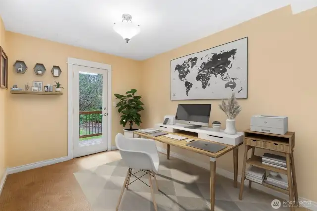 Main floor office