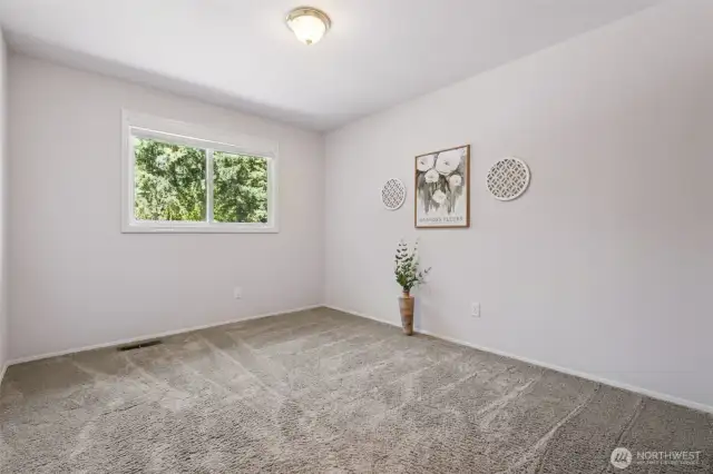 There are 2x additional bedrooms upstairs, both good size.