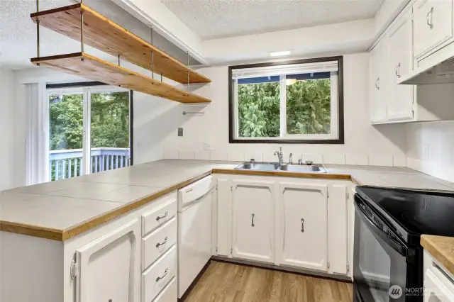 Galley Kitchen.