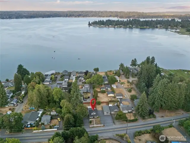 Close to the Chico Boat Ramp.