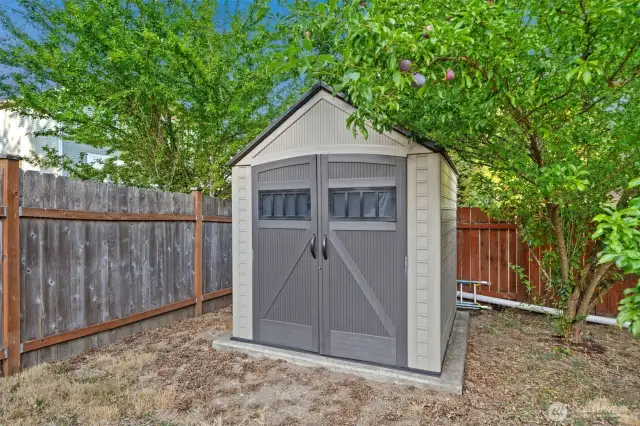 A place to keep the lawn tools