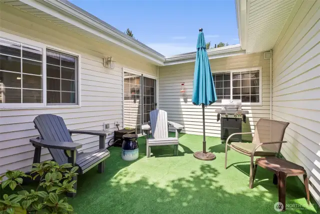 Front patio