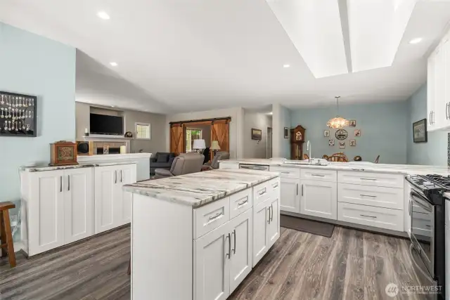 Kitchen view 2