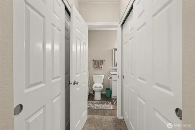 Closets off 2nd Bedroom
