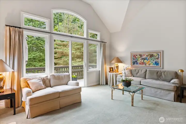 Main-level living room