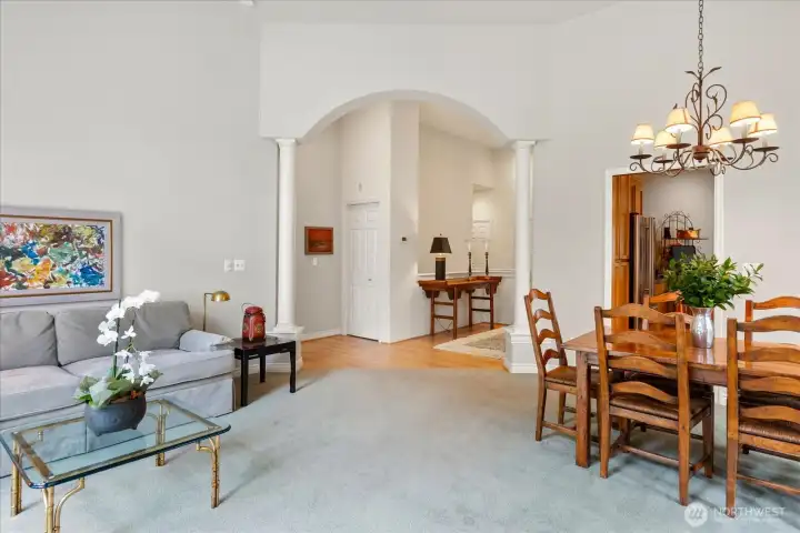 Main-level living room