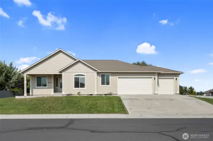 Front of Home- New Paint!