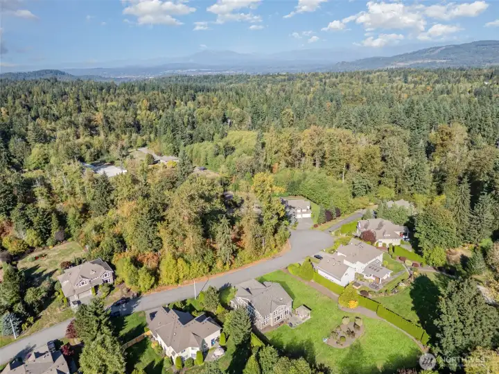 Nestled in an enclave of 14 estate homes surrounded by a greenbelt.