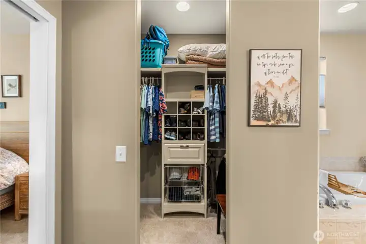 Double Walk-In Closet