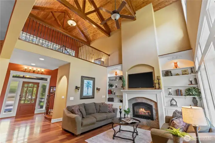 Ornate beams Massive Vaulted Ceilings