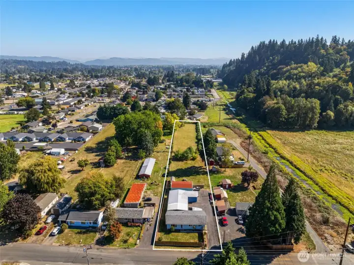 Property outlines are approximate - over 1 acre and minutes to town!