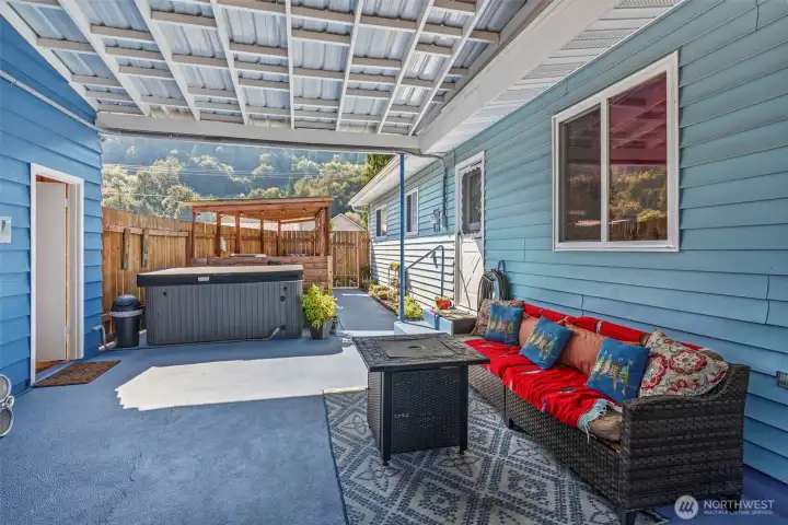 Outdoor living space