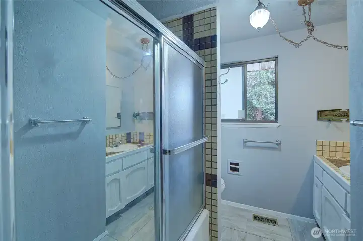 Full bath on Main level