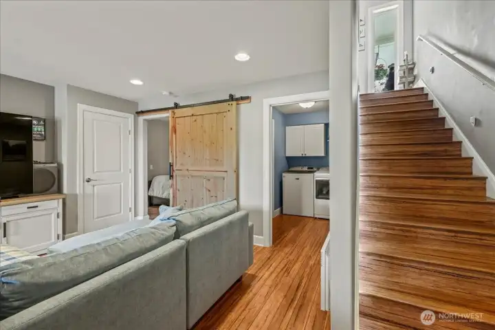 lower level tv & gathering room