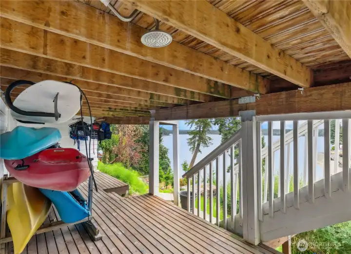 great under the deck boat storage