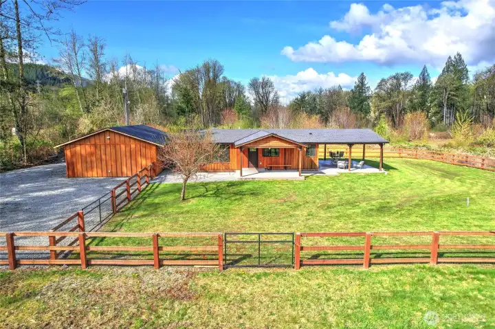 Home on 18 acreage homesite with 2 tax parcels