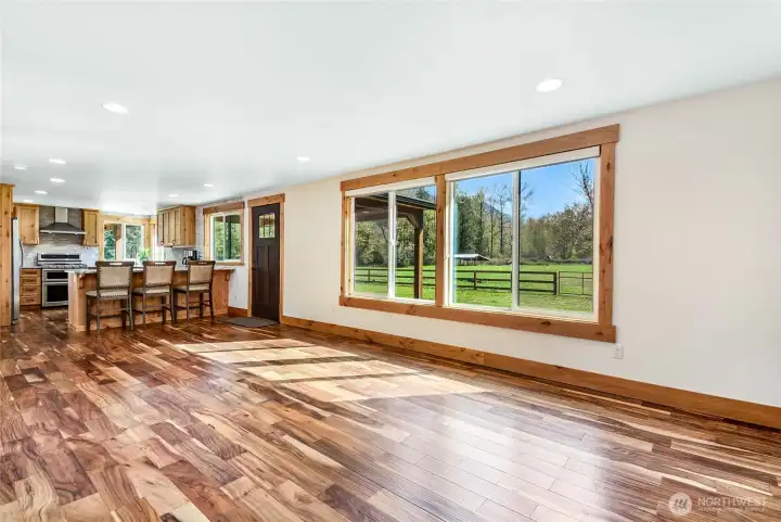 Beautiful flooring with radiant heat