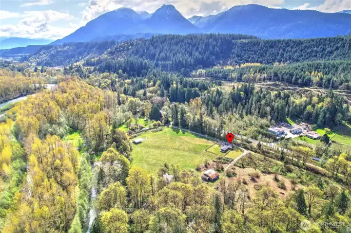 Ride your motorcycles or quads on the trails throughout the property or just walk to river.