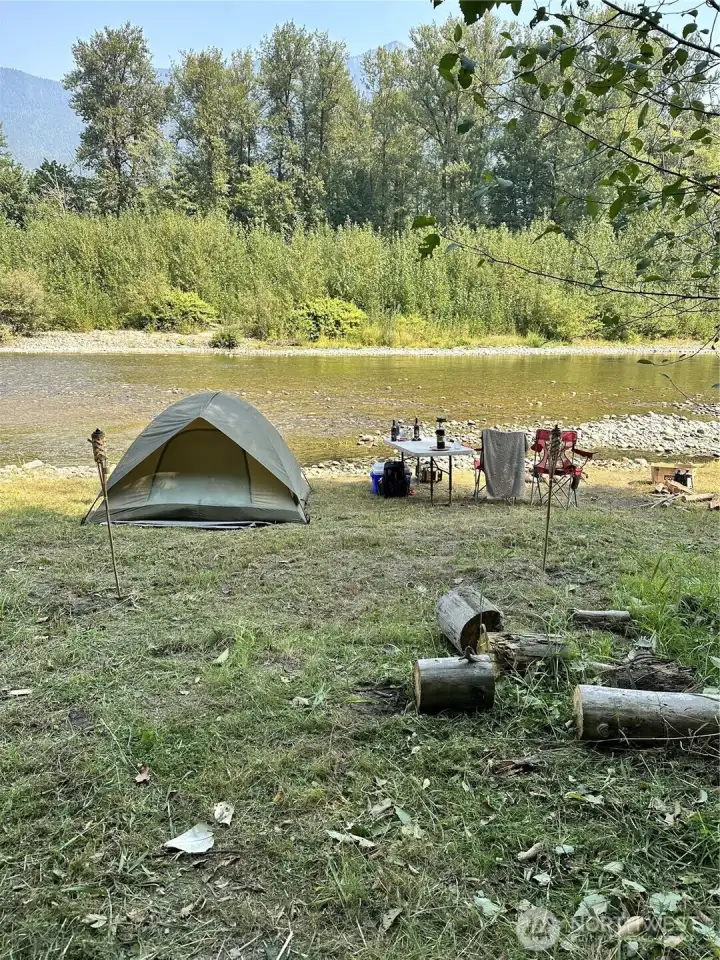 Spent summers camping on your own river front property