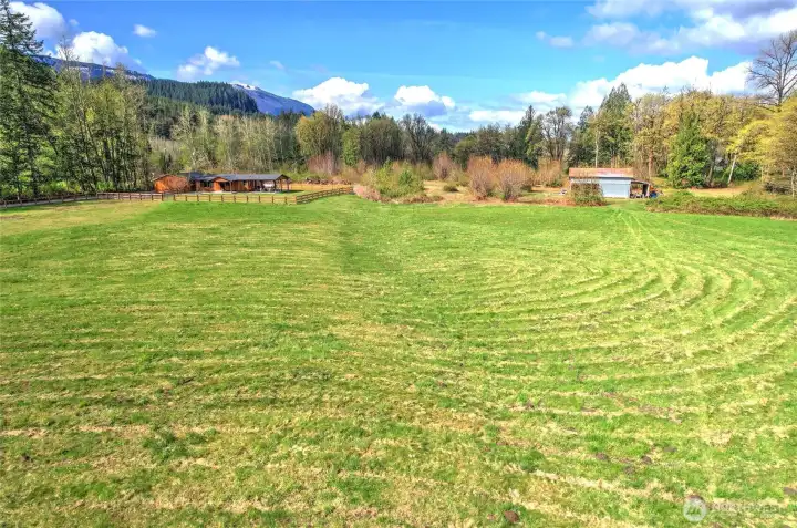 2 tax parcels with potential to build a larger home or even short plat 4 additional lots