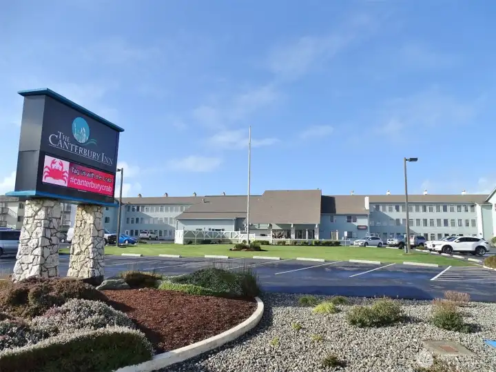 Front of the Canterbury Inn.