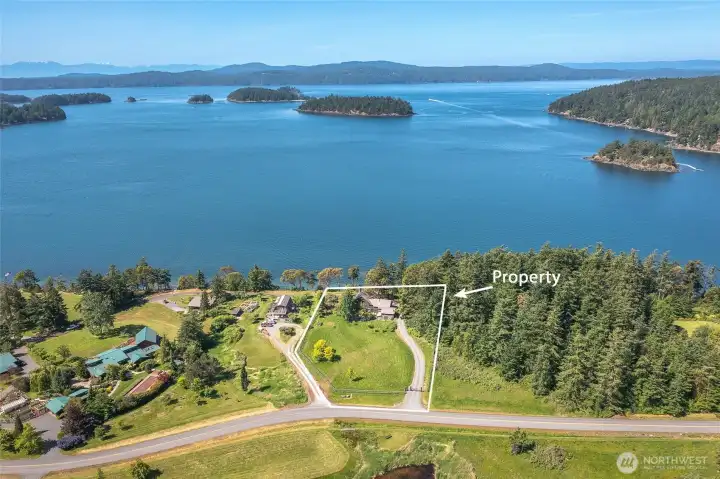 Perfectly situated in a coveted Deer Harbor location.