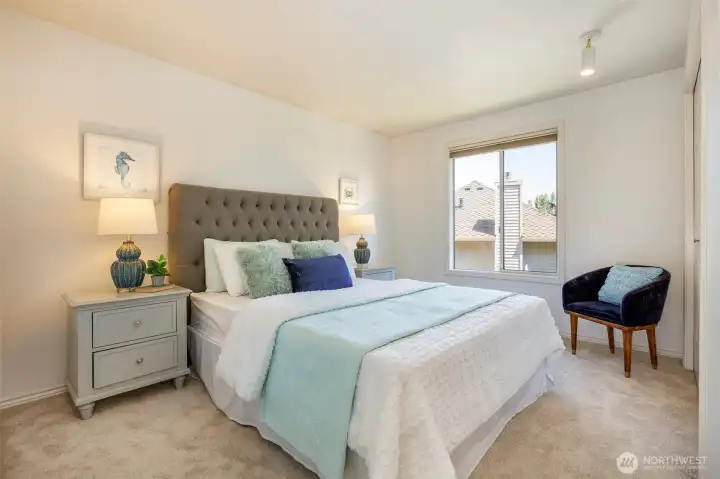 Large secondary bedroom w/ full-sized closet Large secondary bedroom w/ full-sized closet