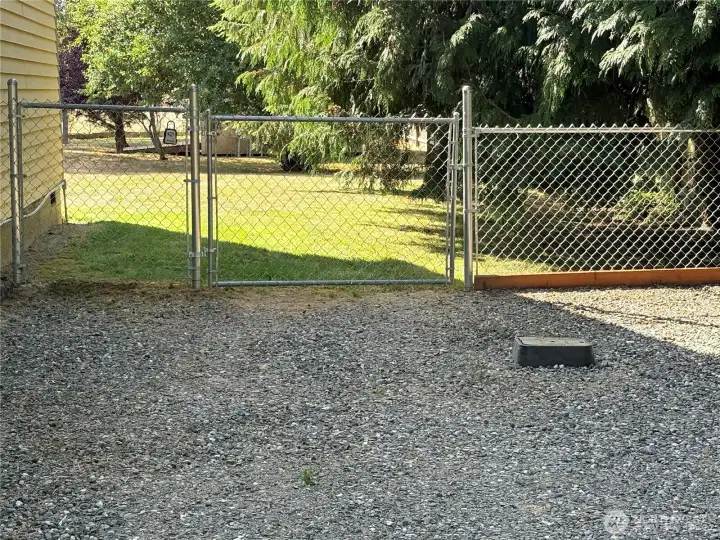 Well Head and Fenced in Backyard-Parking for an RV here as well