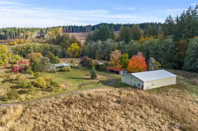 View of homesite facing S/SE