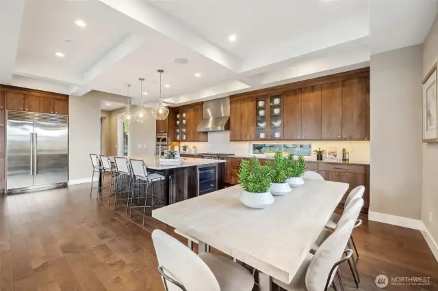 Breakfast area