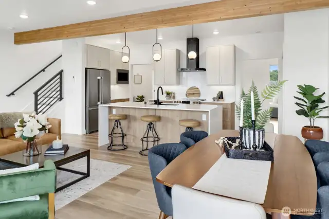 Photos represent builder's finish product and may not be exact.