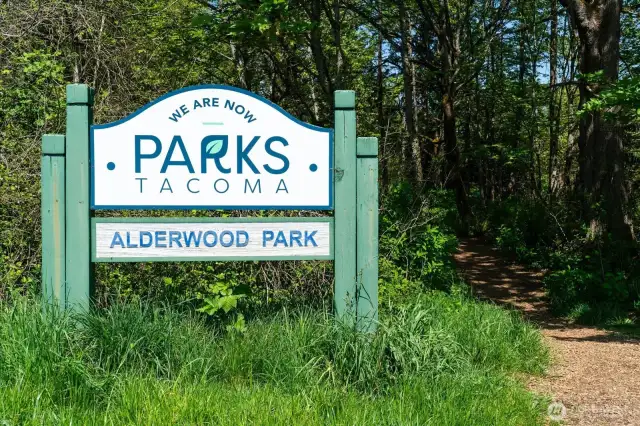 Conveniently located across the street from wonderful Alderwood Park