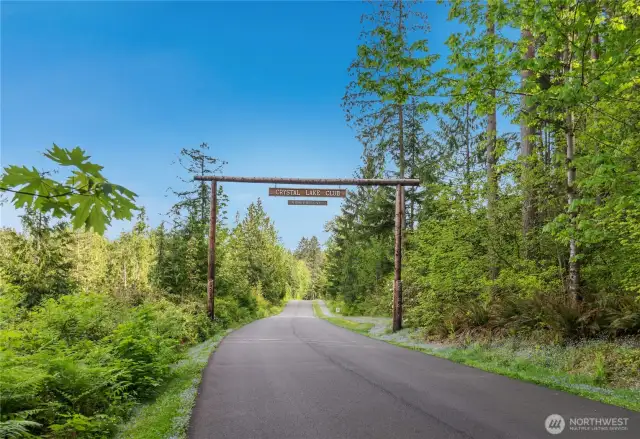 Welcome to Crystal Lake! A true escape to  peaceful natural beauty!