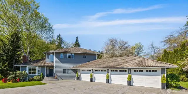 4 car garage for all your toys