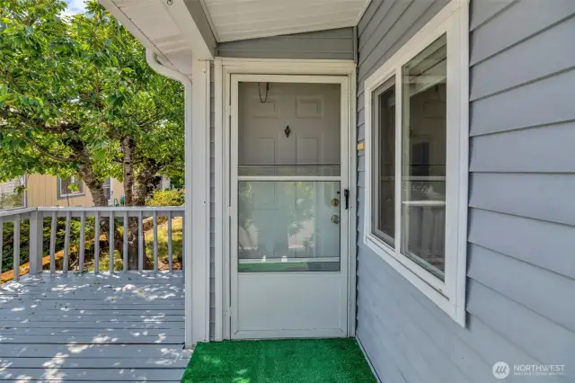 Patio Entrance