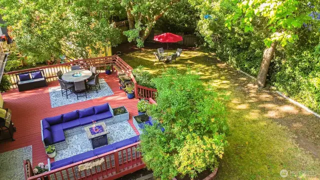 Welcome to your massive backyard oasis!