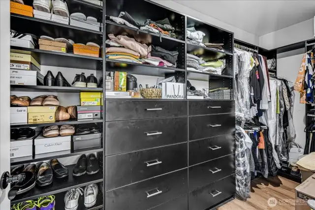 1 of 2 Primary Closets