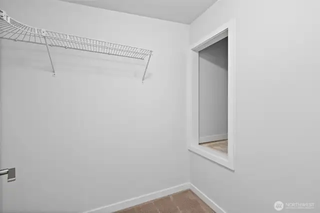 Primary Walk in Closet